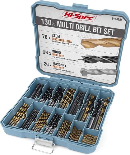 Spec 130pc drill - spec, set