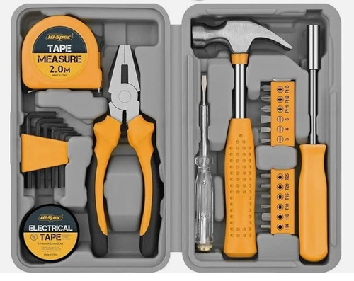 Spec 24pc yellow household - hi-spec,
