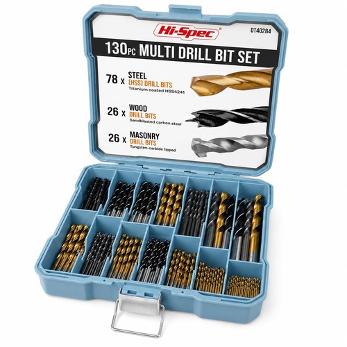 Spec 130pc drill bit - 130pc, set