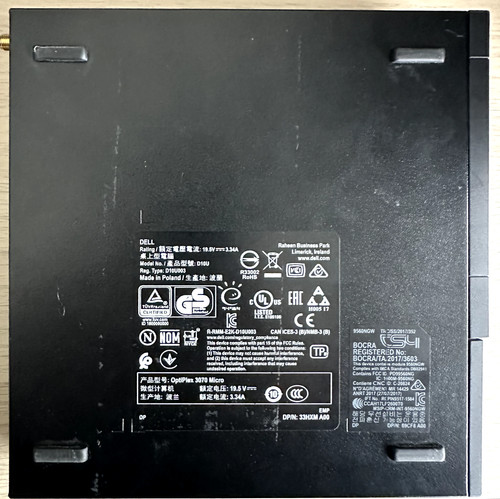 Dell optiplex 3070 micro - dell,